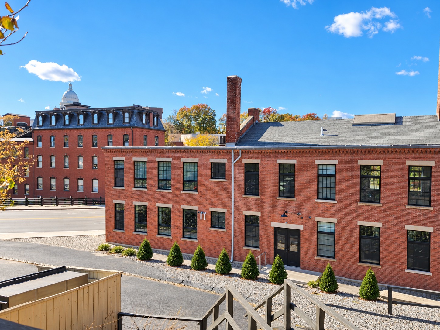 Providence neighborhood rooftops